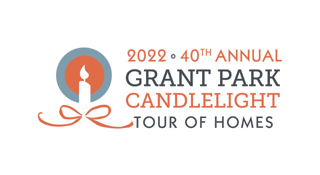 2022 40th Annual Grant Park Candlelight Tour of Homes Logo Small