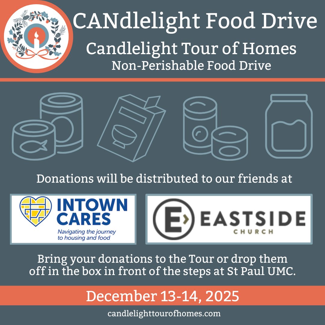 Candlelight Food Drive Flyer